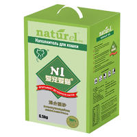 N1 混合猫砂 钠基矿土混合豆腐砂